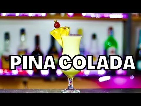 Como hacer piña colada con ron