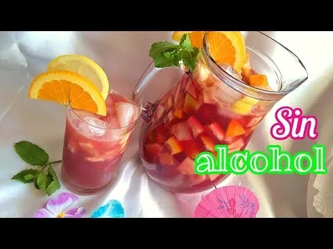 Como hacer sangria sin alcohol