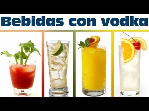 Como mezclar el vodka