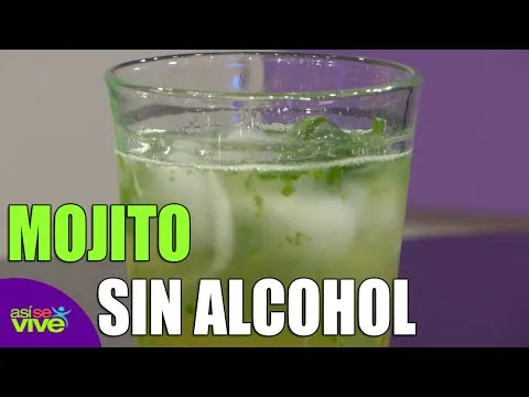 Como se prepara un mojito sin alcohol