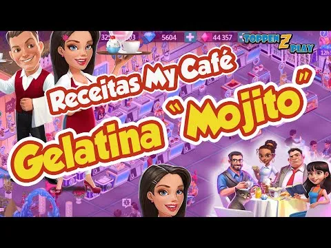 Gelatina mojito my cafe