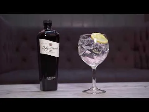 Gin fifty pounds como servir