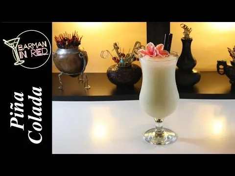 La piña colada lleva alcohol
