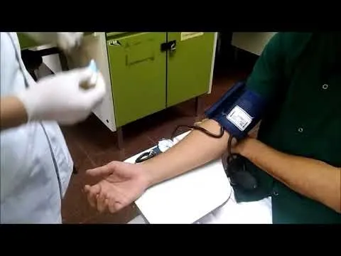 Sangria procedimiento medico