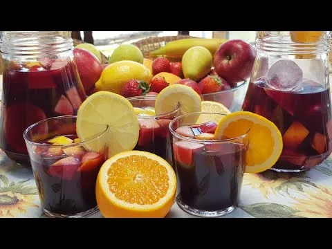 Sangria receta arguiñano